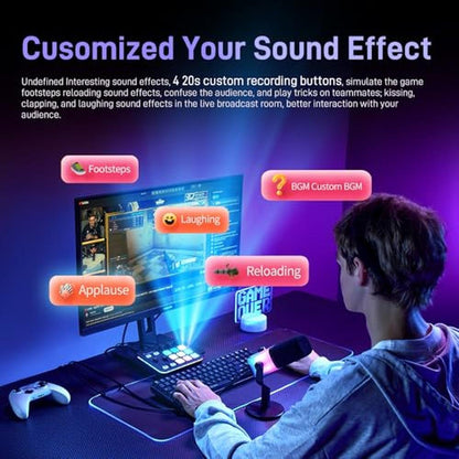 Gaming Audio Mixer: MAONOCASTER G1 NEO Premium Audio – In Use