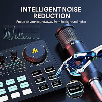 Podcast Maono: Maono AU-AM200-S6 Black Maonocaster Lite – In Use