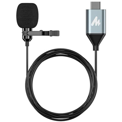 MAONO USB C Lavalier Microphone – Front View
