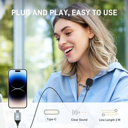 MAONO USB C Lavalier Microphone – Packaging