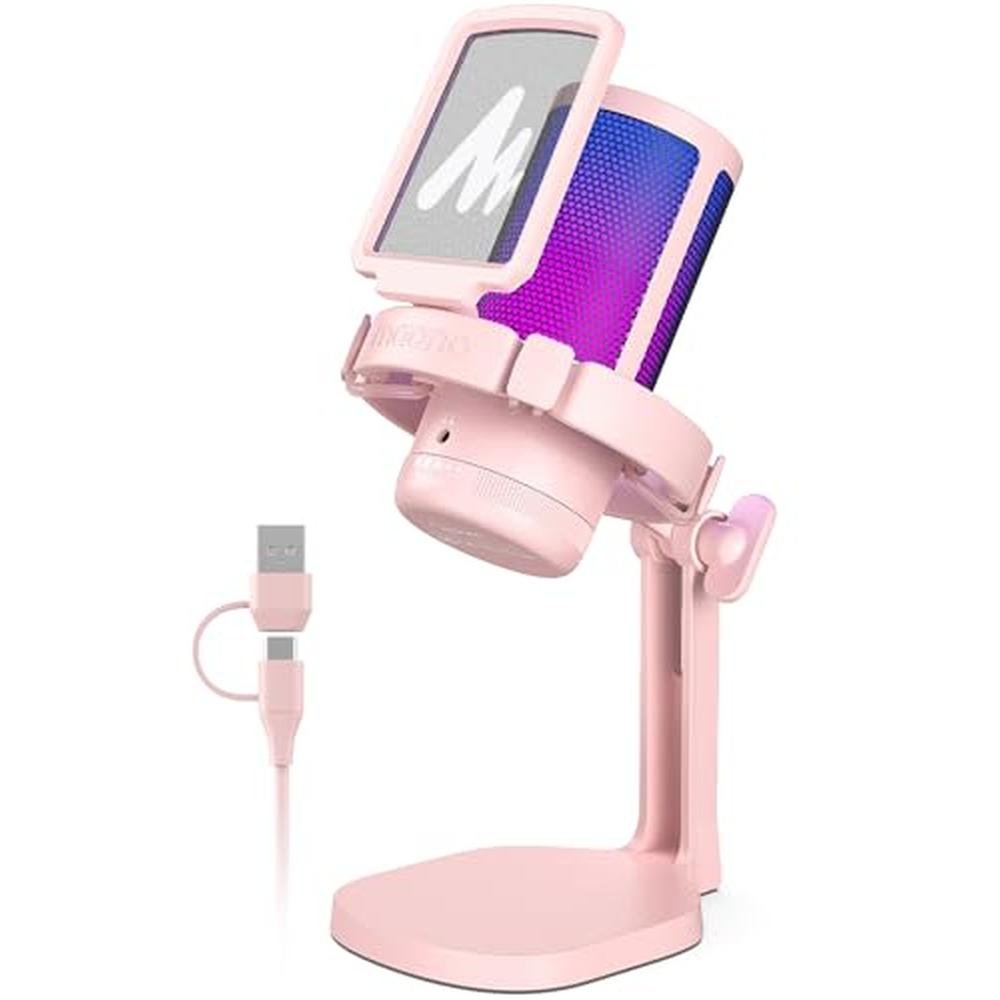 Mic MAONO: MAONO DGM20 USB Gaming Microphone – Front View
