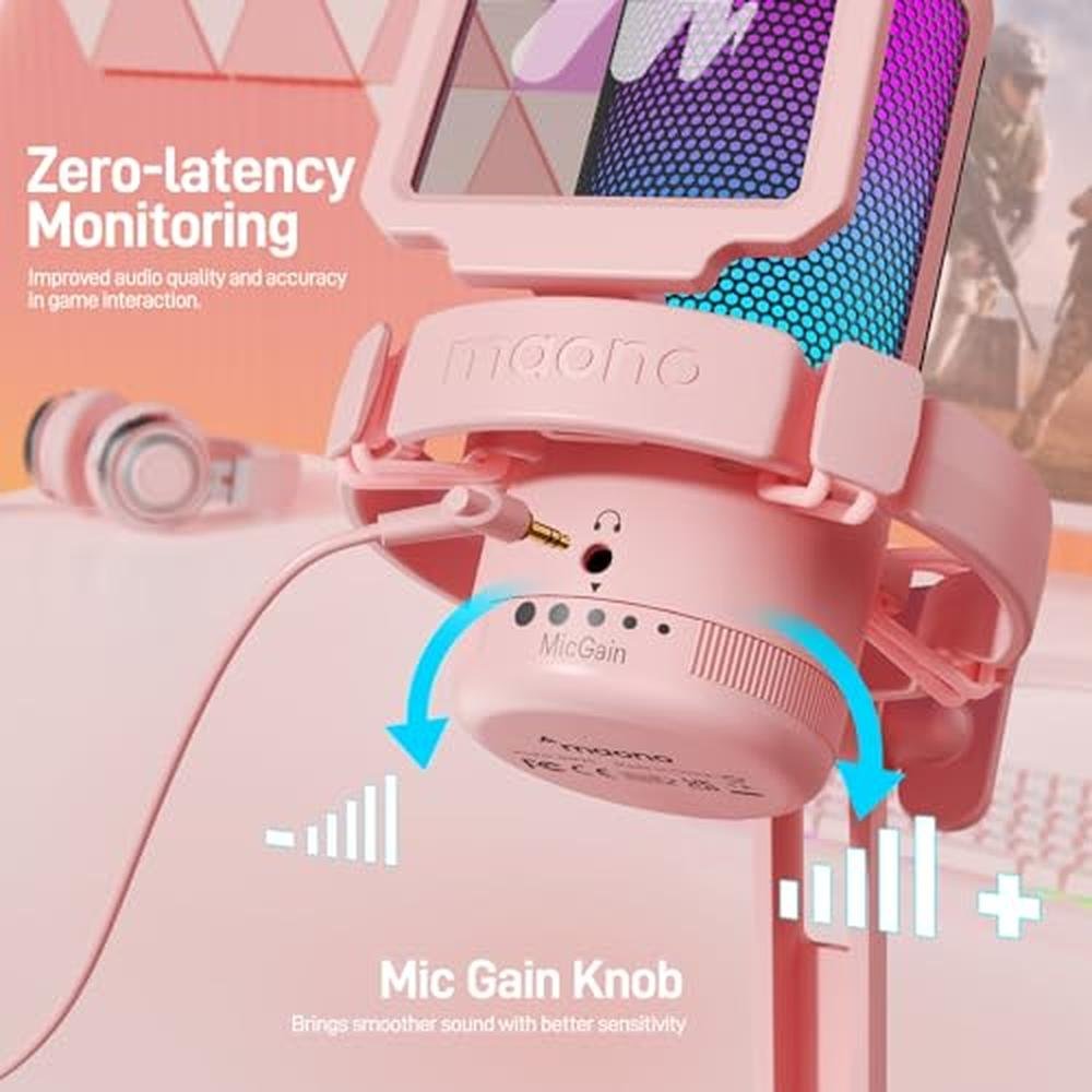Mic MAONO: MAONO DGM20 USB Gaming Microphone – Packaging