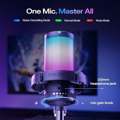 Mic Maono: Maono USB Gaming Microphone Noise Cancellation – Packaging