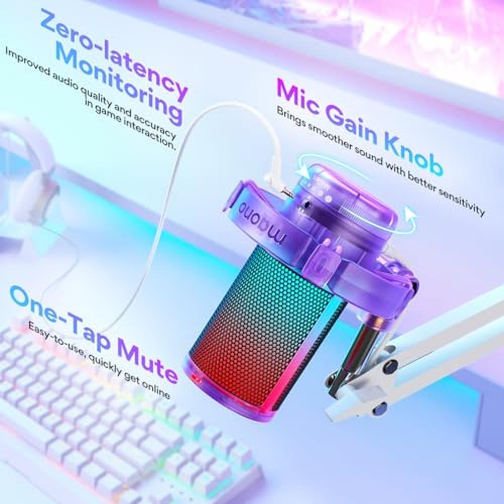 Microphone Maono: MAONO DGM20S USB Gaming Microphone with – In Use
