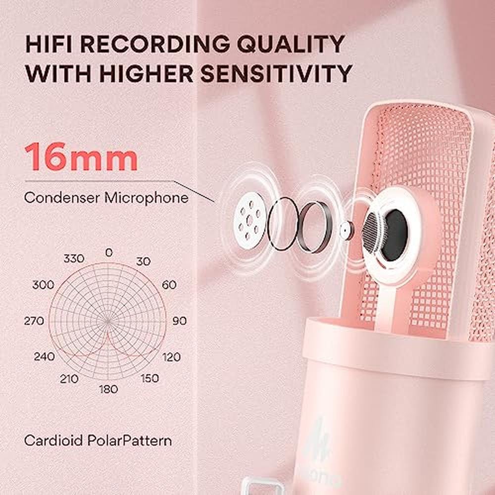 MAONO USB Microphone: MAONO AU-A04 192kHz/24bit – Close-up Detail