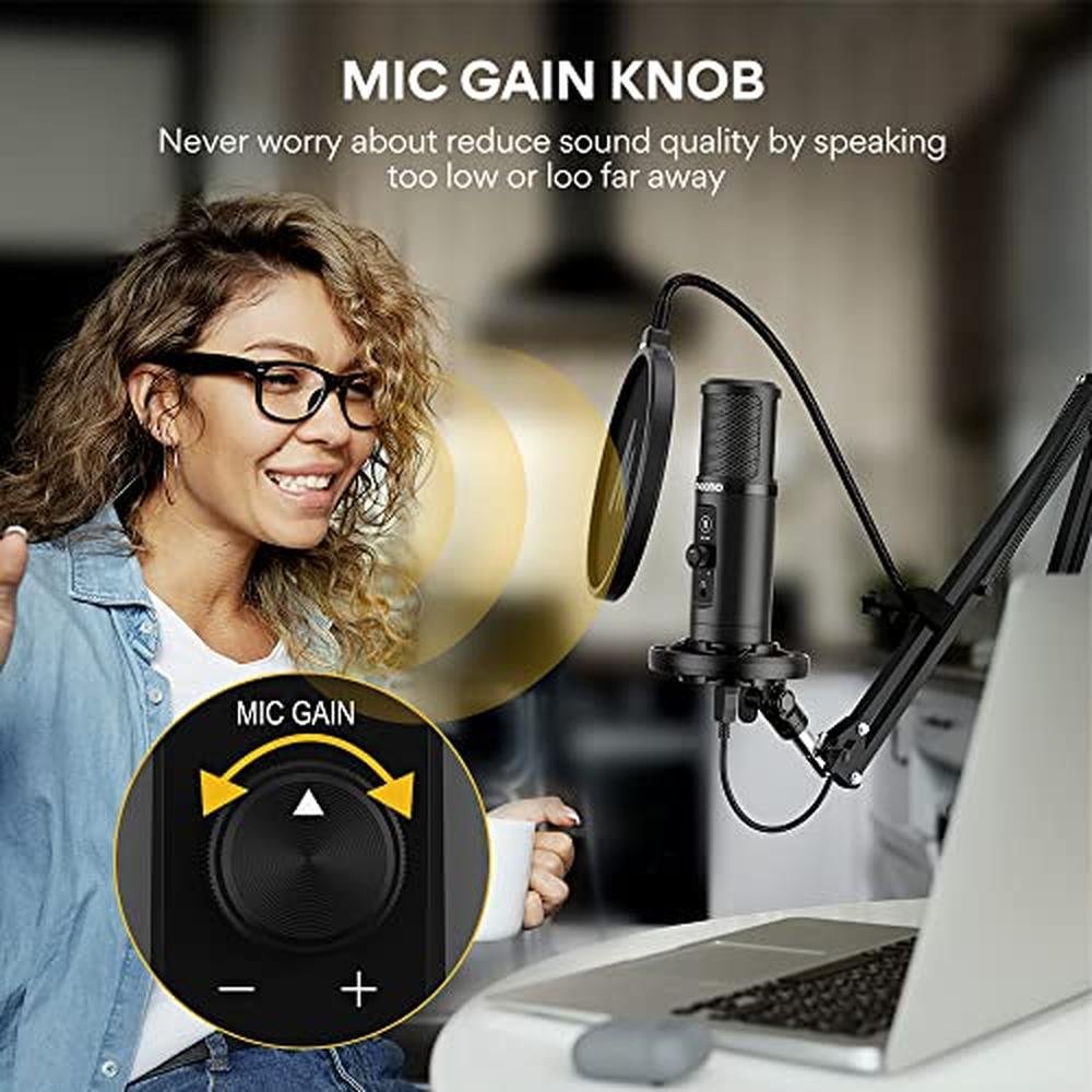 MAONO USB Microphone: Professional Computer Condenser Mic – Packaging