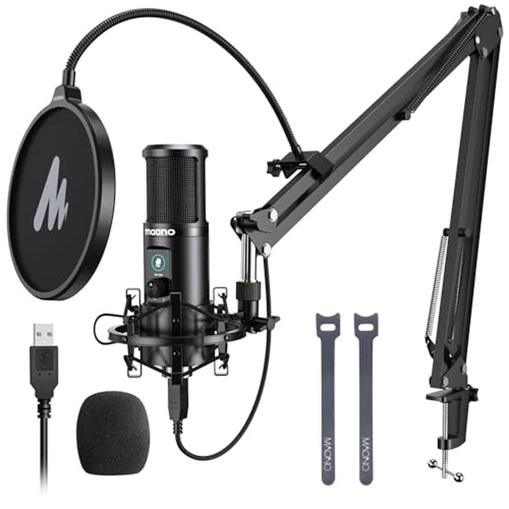 Microphone MAONO: MAONO PM421 Professional Condenser – Front View