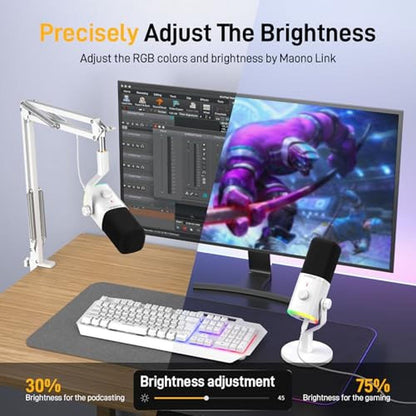 MAONO USB/XLR Podcasting Microphone for PC – Packaging