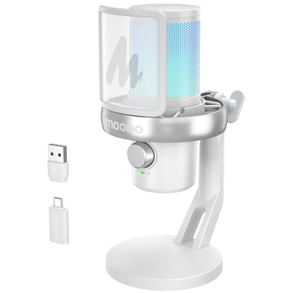 MAONO Wireless Gaming Microphone – Front View