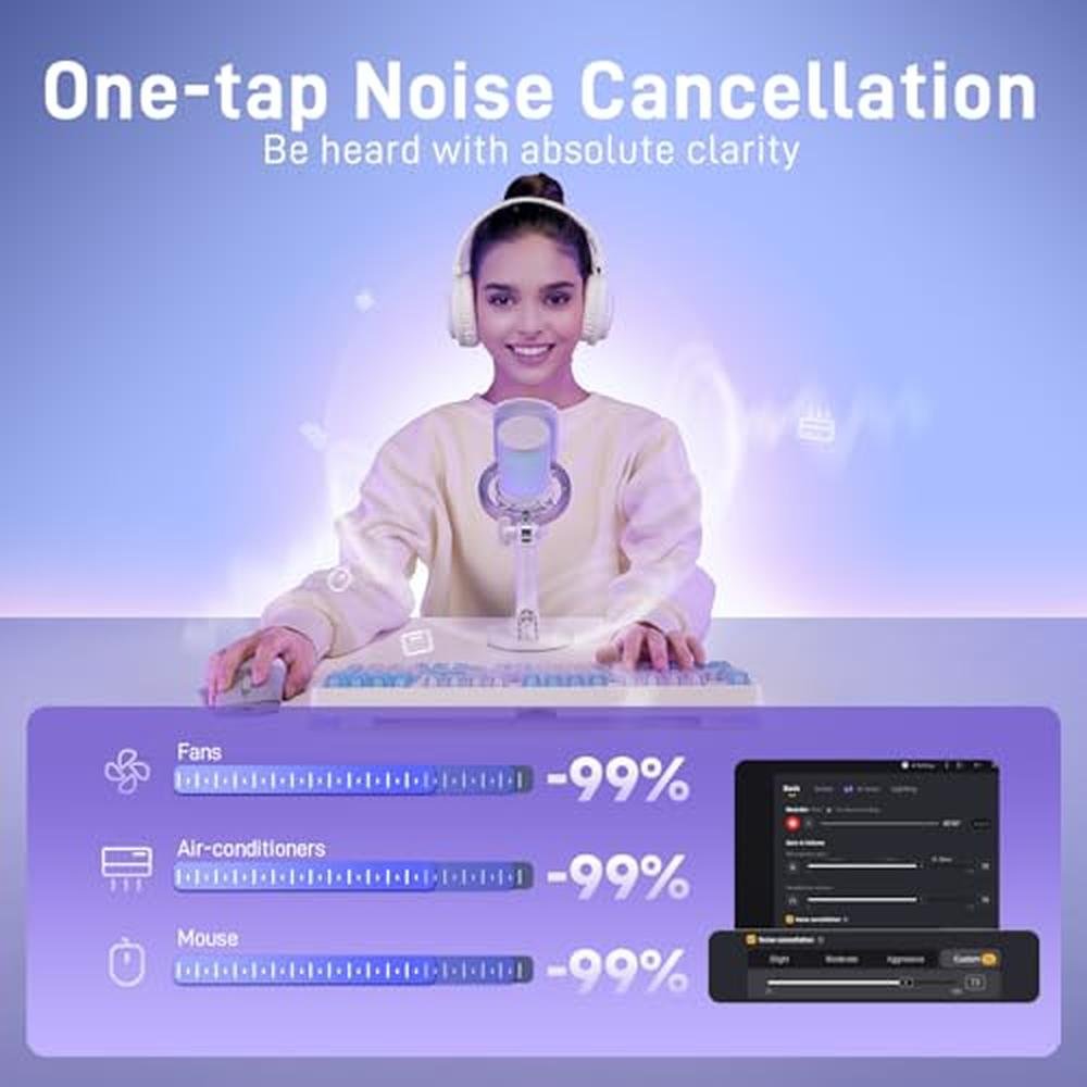MAONO Wireless Gaming Microphone – Close-up Detail