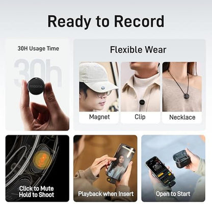 MAONO Wireless Lavalier Microphone – In Use