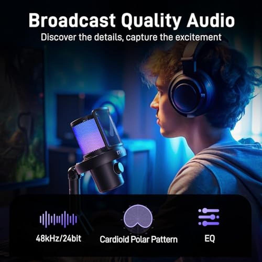 Mic Maono: Maono DM40 Wireless Microphone for PC Gaming and – Packaging