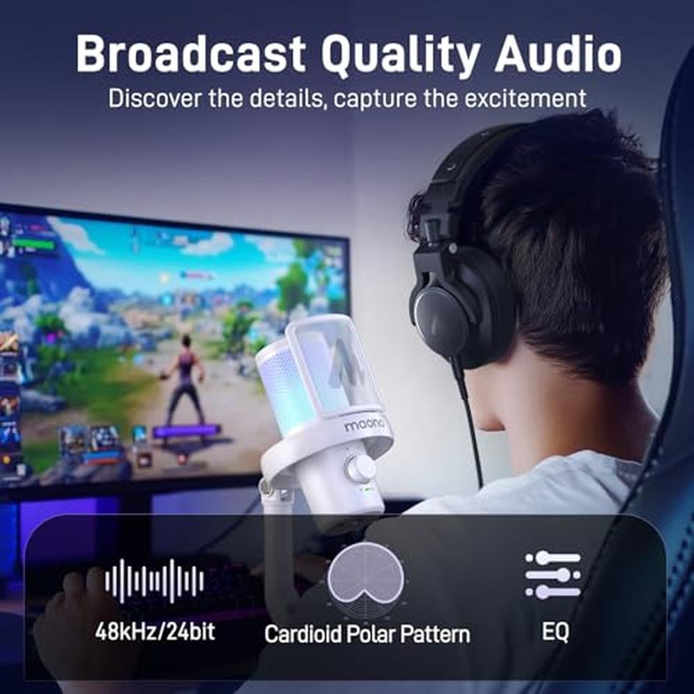 MAONO Wireless Microphone: DM40 6-Mode AI Voice Changer – In Use