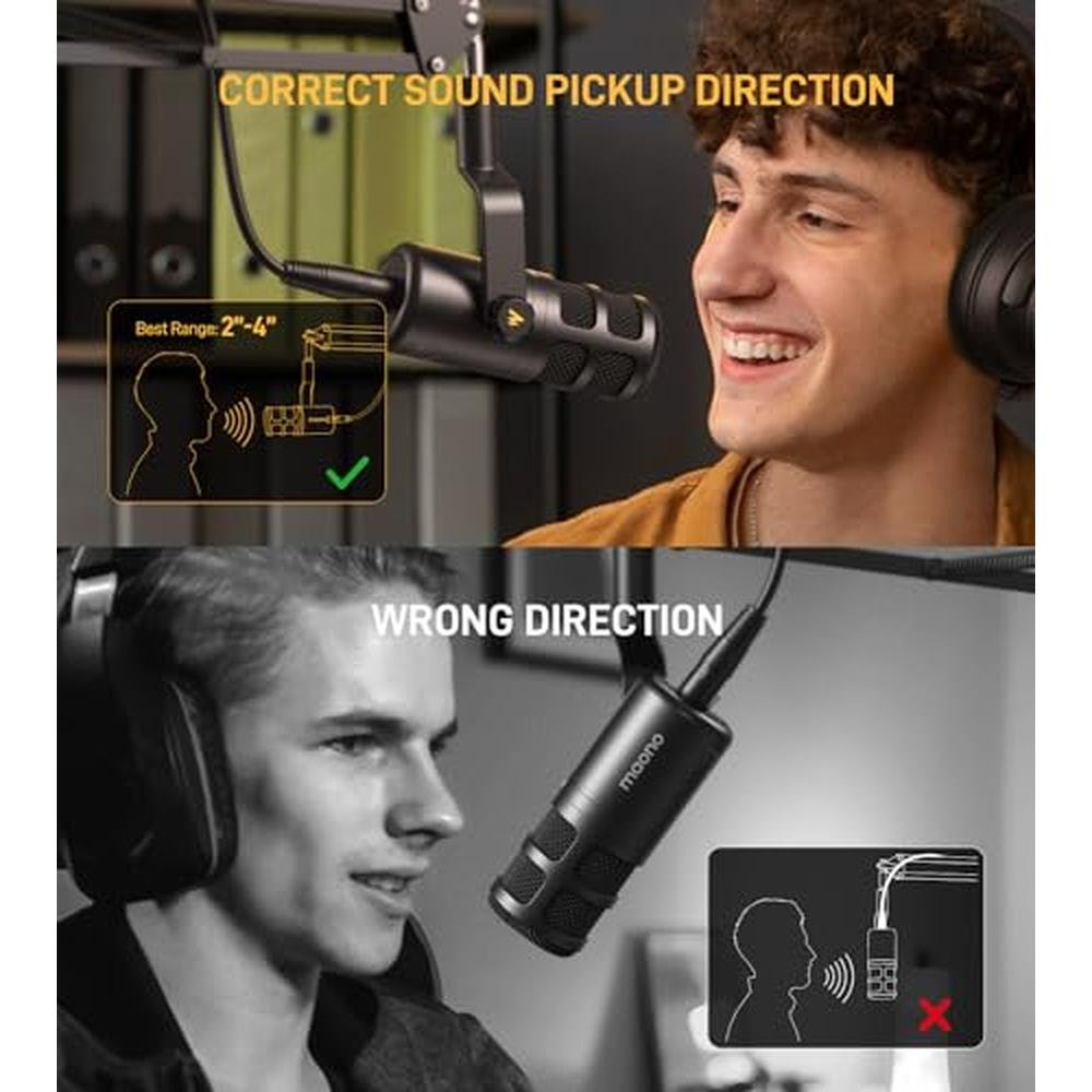 MAONO XLR Podcast Dynamic Microphone – Packaging