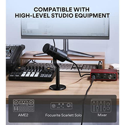 MAONO XLR Podcast Microphone: Cardioid Studio Dynamic Metal – Packaging
