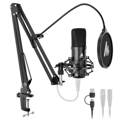 MAONO XLR: MAONO A04 Gen2 Condenser Microphone – Front View