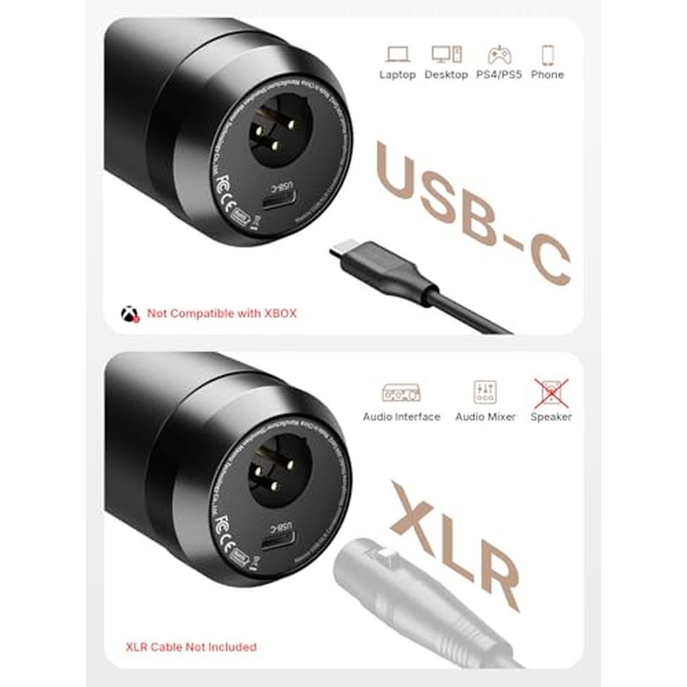 MAONO XLR: MAONO A04 Gen2 Condenser Microphone – Close-up Detail