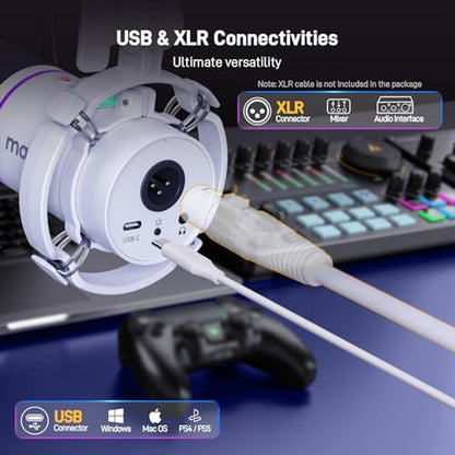 MAONO XLR: MAONO PD200X Dynamic Microphone Kit – Close-up Detail