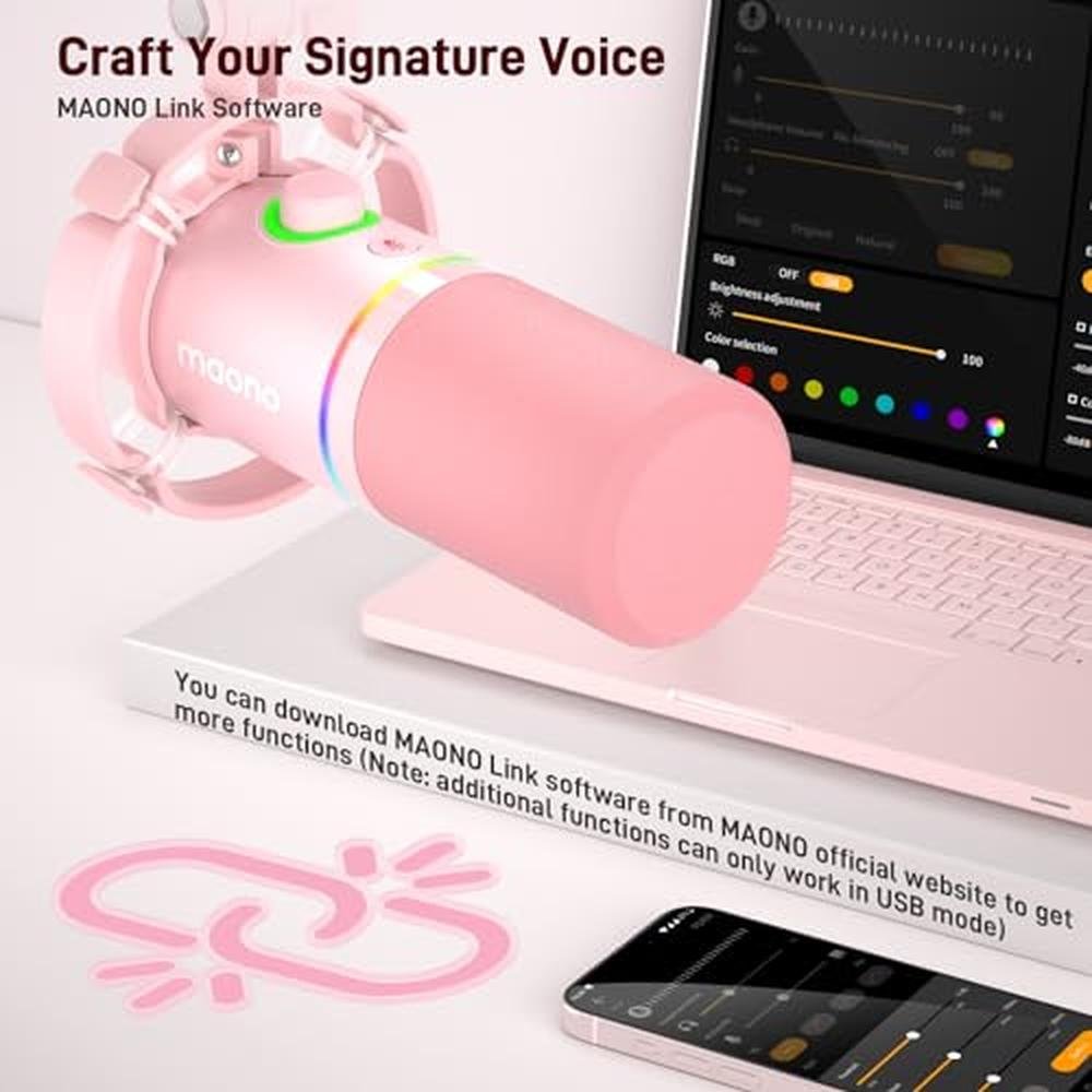 MAONO XLR: MAONO PD200X Dynamic Microphone Kit – Close-up Detail