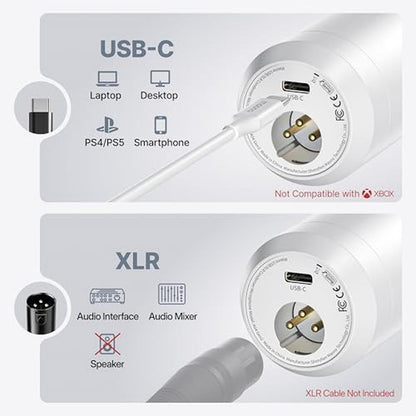 MAONO XLR/USB Podcast Condenser Microphone – Close-up Detail
