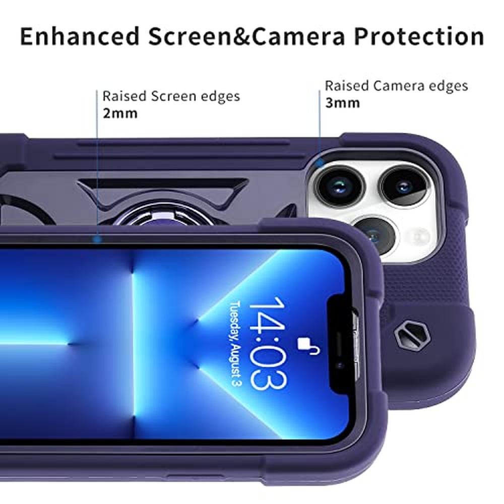 iPhone 13 Pro Max Case: MARKILL 6.7 Inch Military Grade – Close-up Detail
