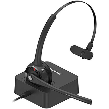 Headset Marnana: Marnana Bluetooth Trucker Wireless Headset – Front View