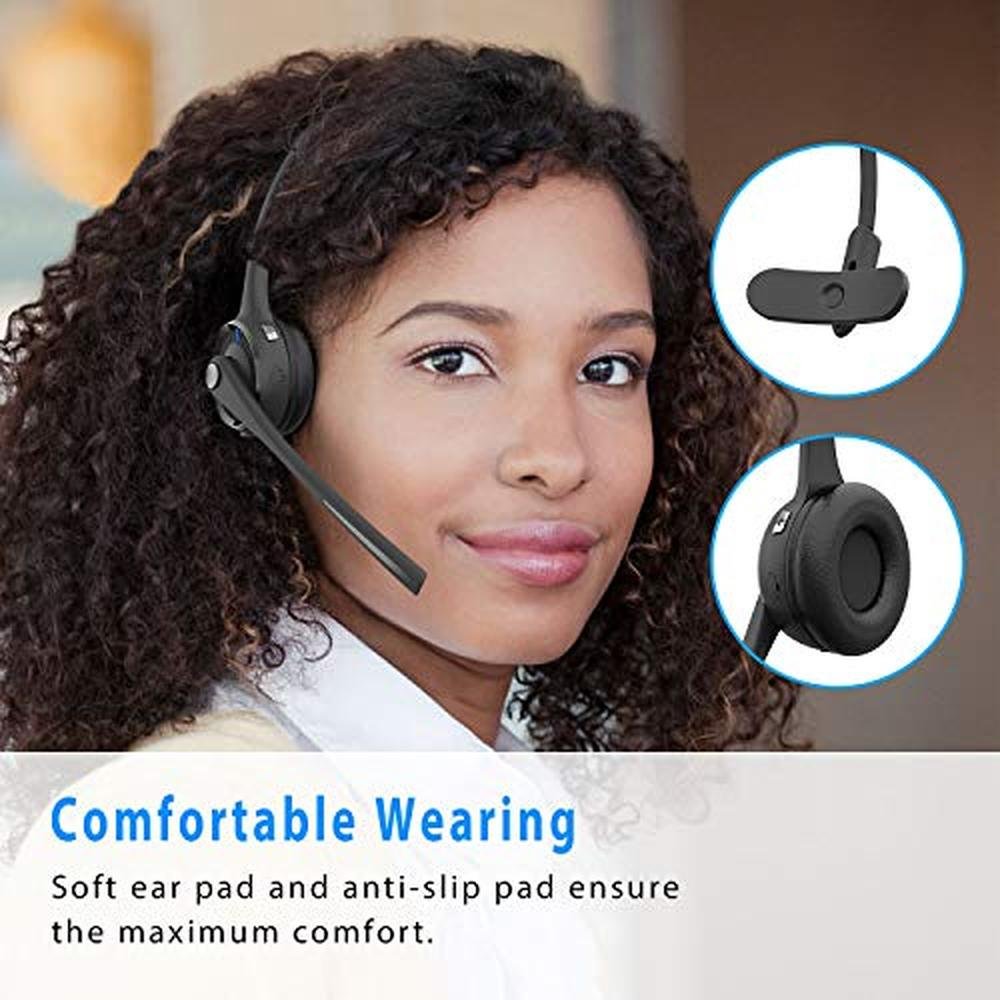 Headset Marnana: Marnana Bluetooth Trucker Wireless Headset – Side View