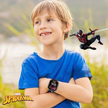 Watch Marvel: Marvel Spider-Man Kids Smart Watch – Side View