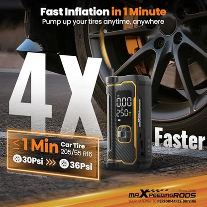 Tire Air: maXpeedingrods Tire Inflator Portable Air – Side View