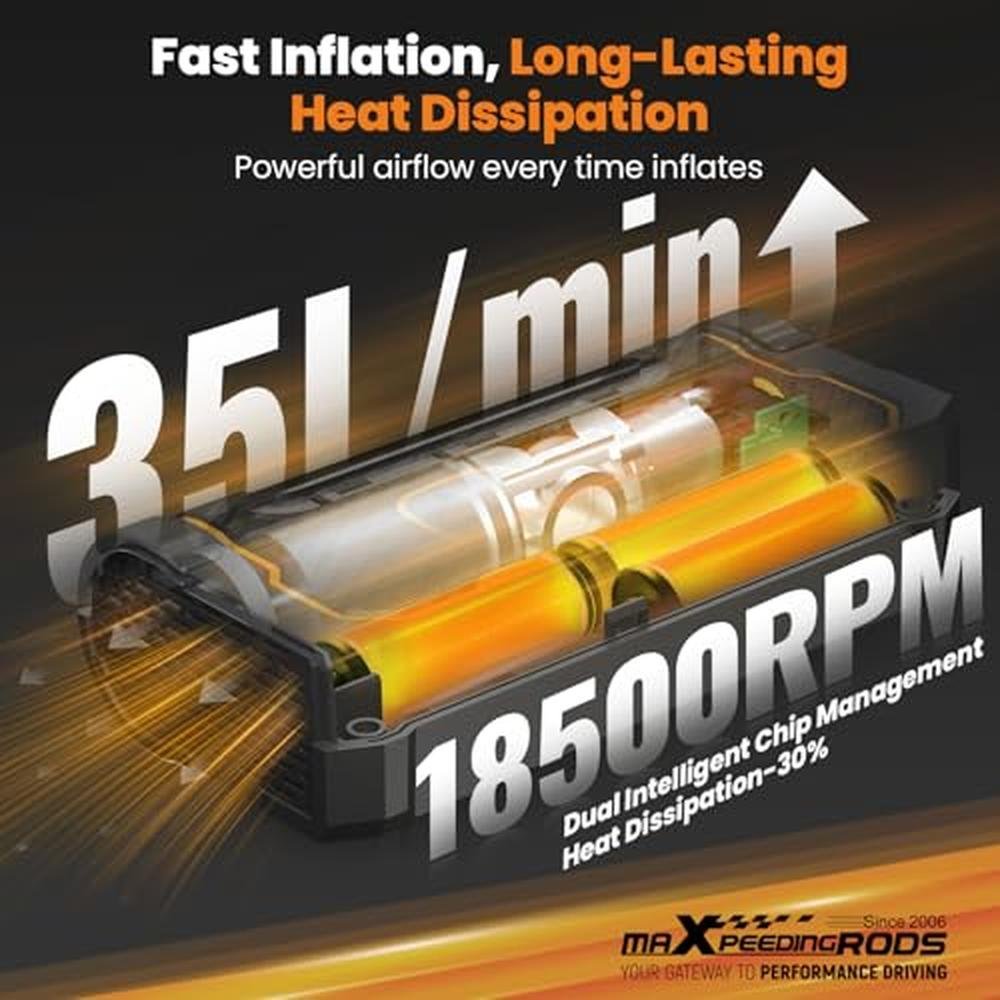 Tire Air: maXpeedingrods Tire Inflator Portable Air – In Use