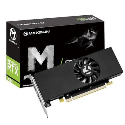 Graphics Maxsun: Maxsun GeForce RTX 3050 6GB Graphics Card – Front View