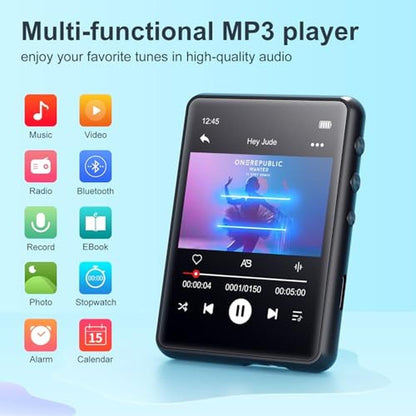 MP3 Player Mechen: Mechen 64GB Bluetooth 5.3 with 2.4 Full – Side View