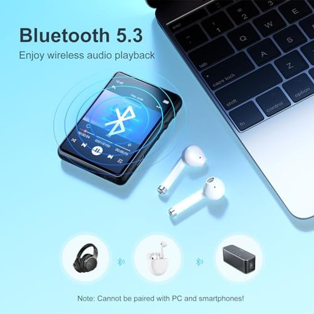 MP3 Player Mechen: Mechen 64GB Bluetooth 5.3 with 2.4 Full – Close-up Detail