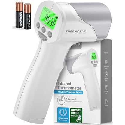 Thermometer Medical: Heavy Duty Touchless Infrared Forehead – Front View