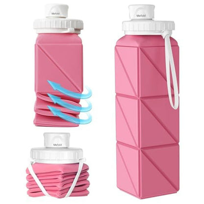 Water Bottle: Mefold Collapsible Water Bottle for Travel – Front View