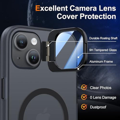 iPhone Plus: Meifigno Window Mag Series Case for iPhone 15 – Close-up Detail
