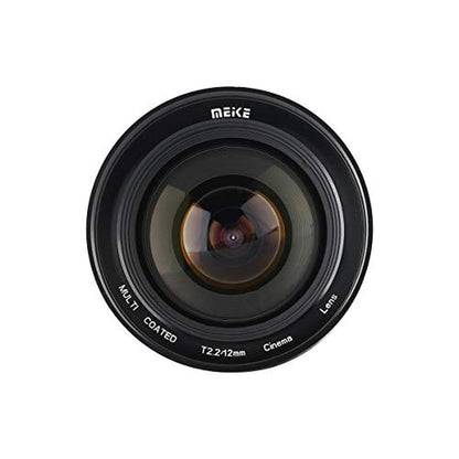 Meike 12mm T2.2 Manual Focus Wide Angle Fixed Prime Cinema – Close-up Detail