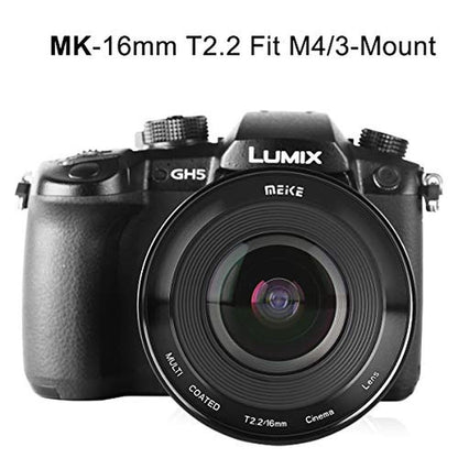 Meike 16mm T2.2 Manual Focus Wide Angle Fixed Prime Cinema – Packaging