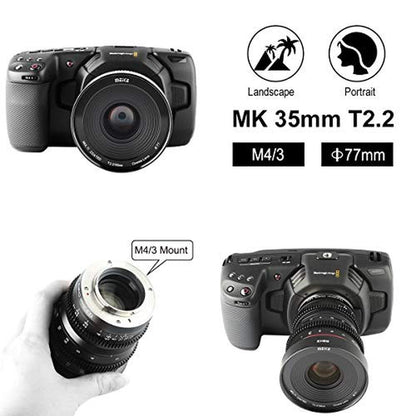 Meike 35mm: Meike 35mm T2.2 Mini Manual Focus Wide-Angle – In Use