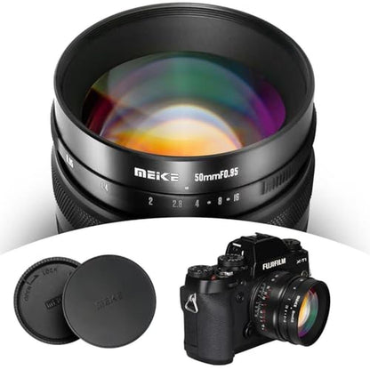 Lens Meike 50mm F0.95: Meike Large Aperture Wide Angle Lens – Close-up Detail