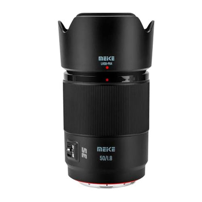 Meike 50mm: Meike 50mm F1.8 Full Frame AF STM Lens – Front View