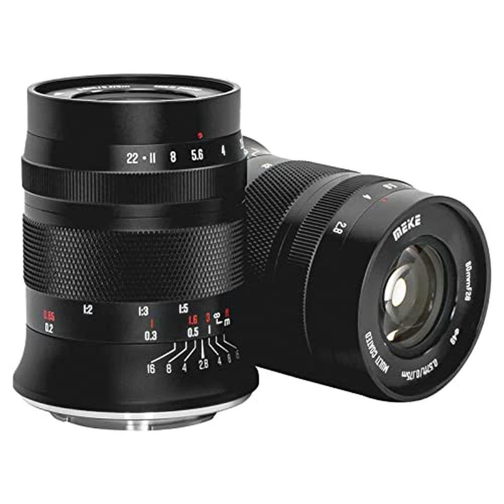 Meike 60mm: Meike 60mm f2.8 Macro Lens – Front View