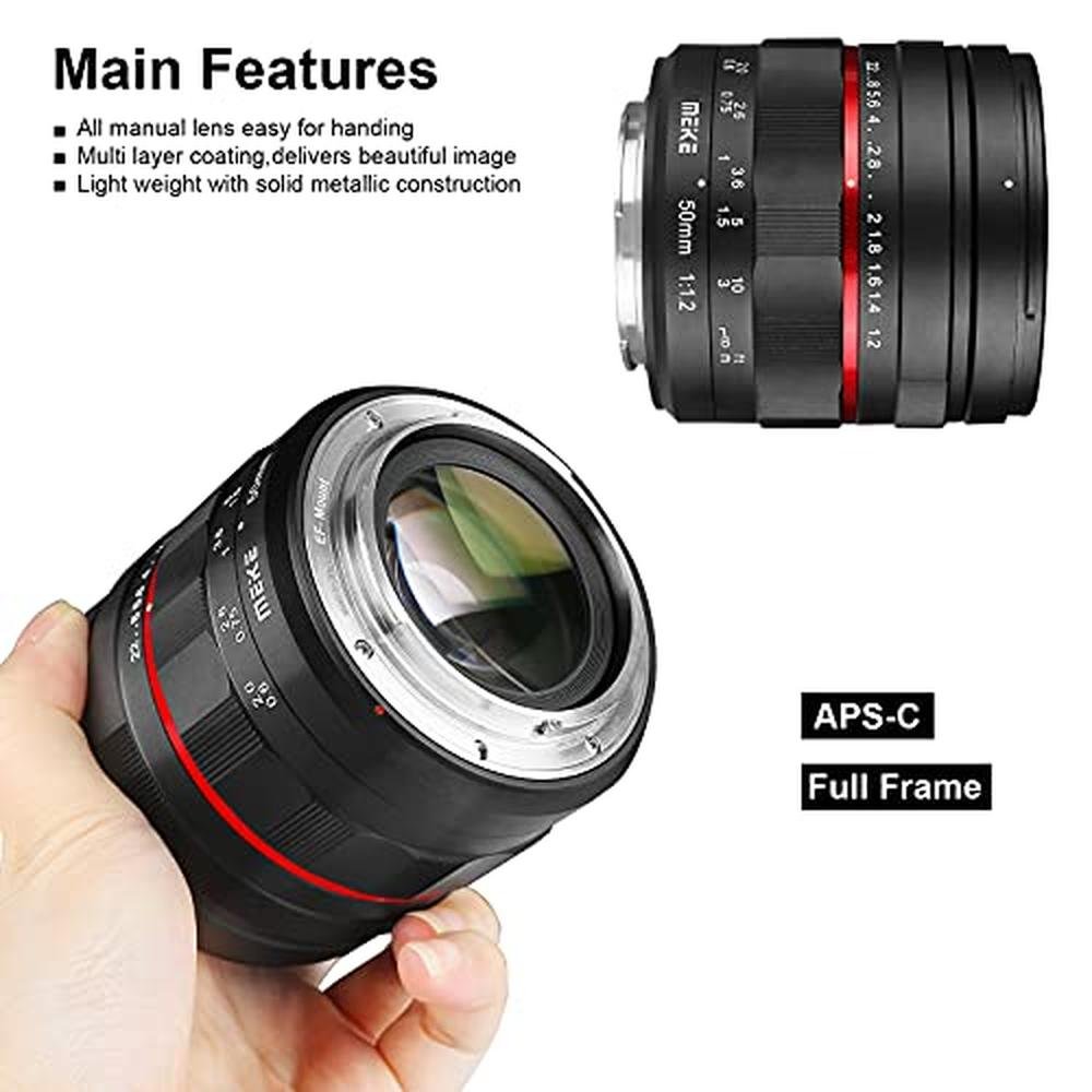 Meike 50mm: Meike MK-50mm F1.2 Large Aperture Full Frame – Close-up Detail