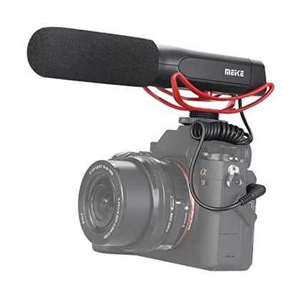 Meike MK-MP2 Camera Shotgun Microphone – Front View