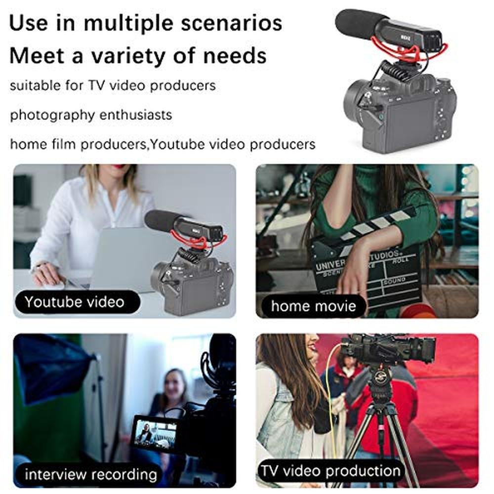 Meike MK-MP2 Camera Shotgun Microphone – Packaging