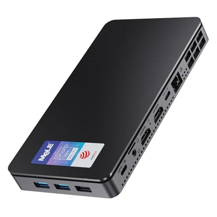 MeLE Reddot Winner Slim Mini PC – Front View