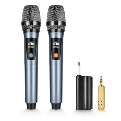 Meloace Rechargeable Wireless Microphone – Front View