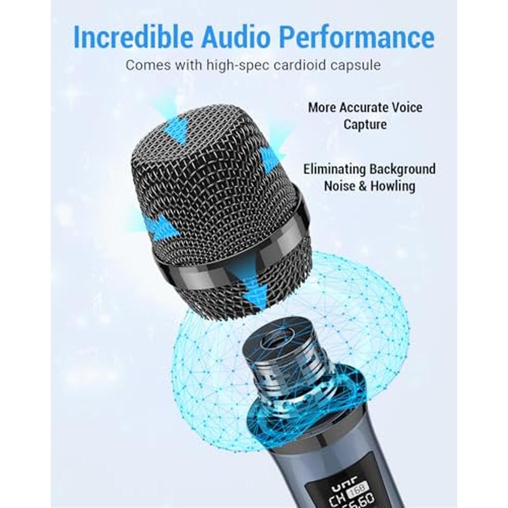 Meloace Rechargeable Wireless Microphone – Packaging