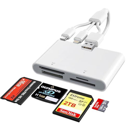 Memory Stick Pro Duo Adapter: 4-in-1 Multi Memory Card – Front View