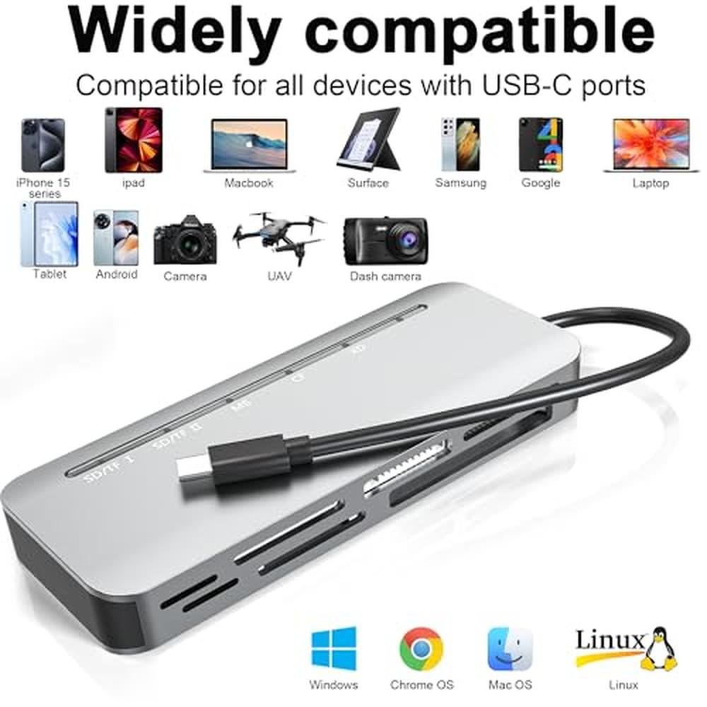 Memory Stick Pro Duo Card Reader – Side View
